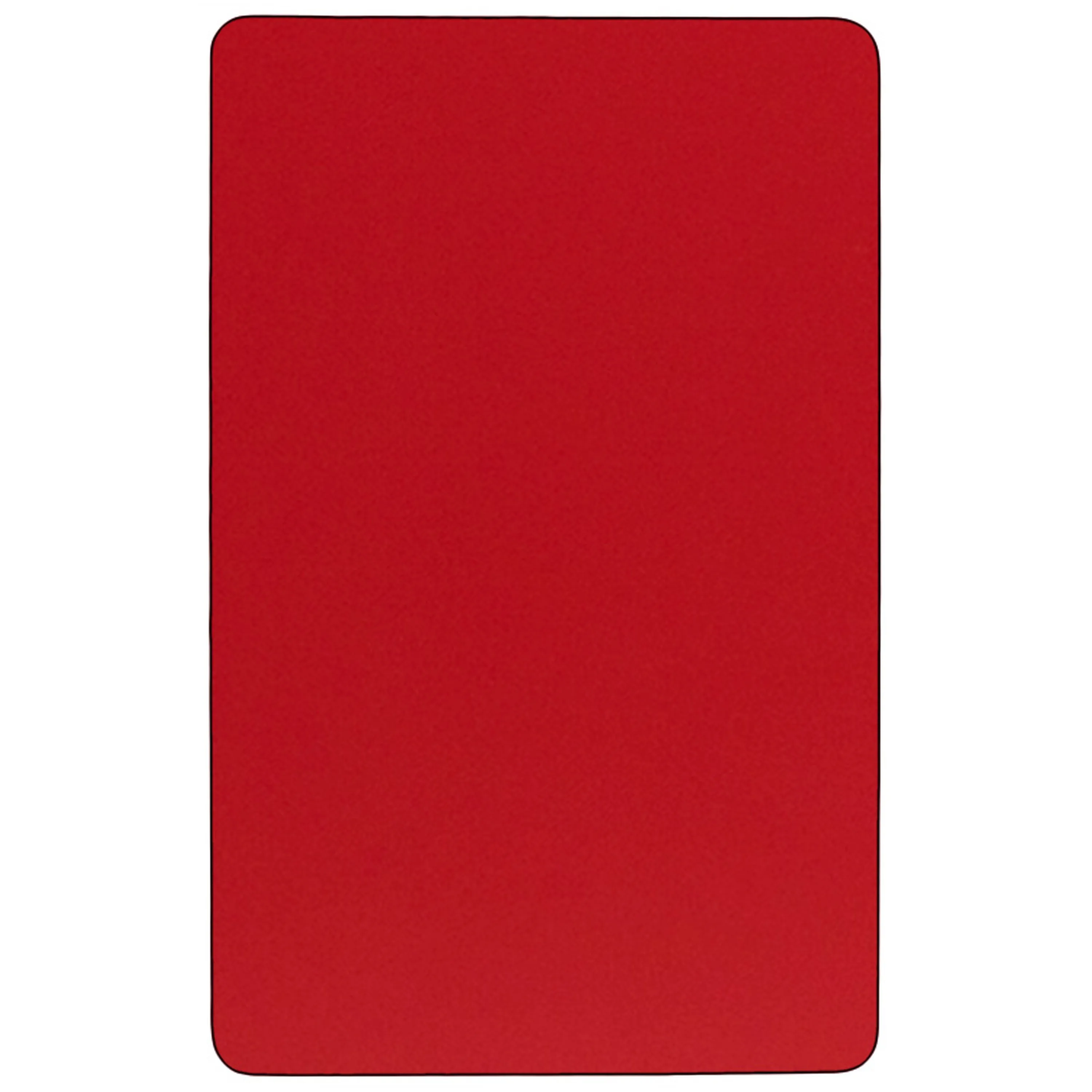 36x72 REC Red Activity Table XU-A3672-REC-RED-H-A-GG