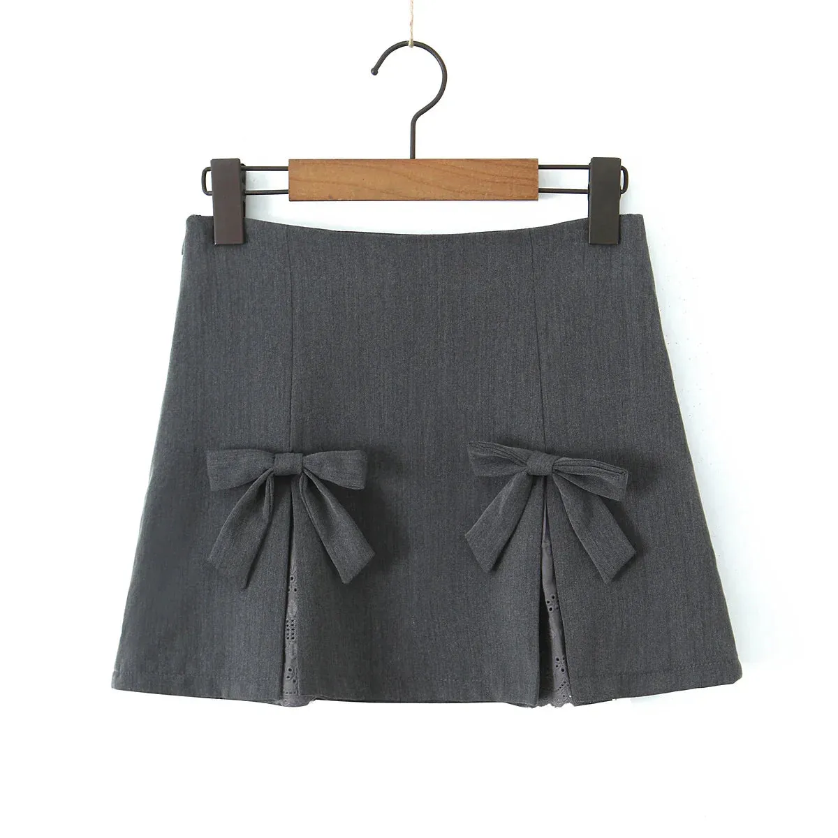 3D Bow Stylish Mini Skirt