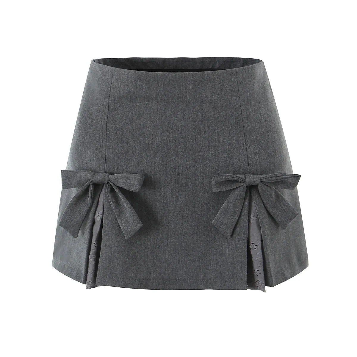 3D Bow Stylish Mini Skirt