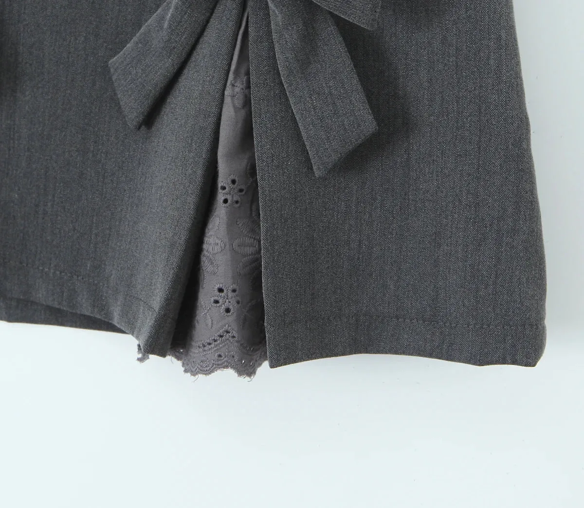 3D Bow Stylish Mini Skirt