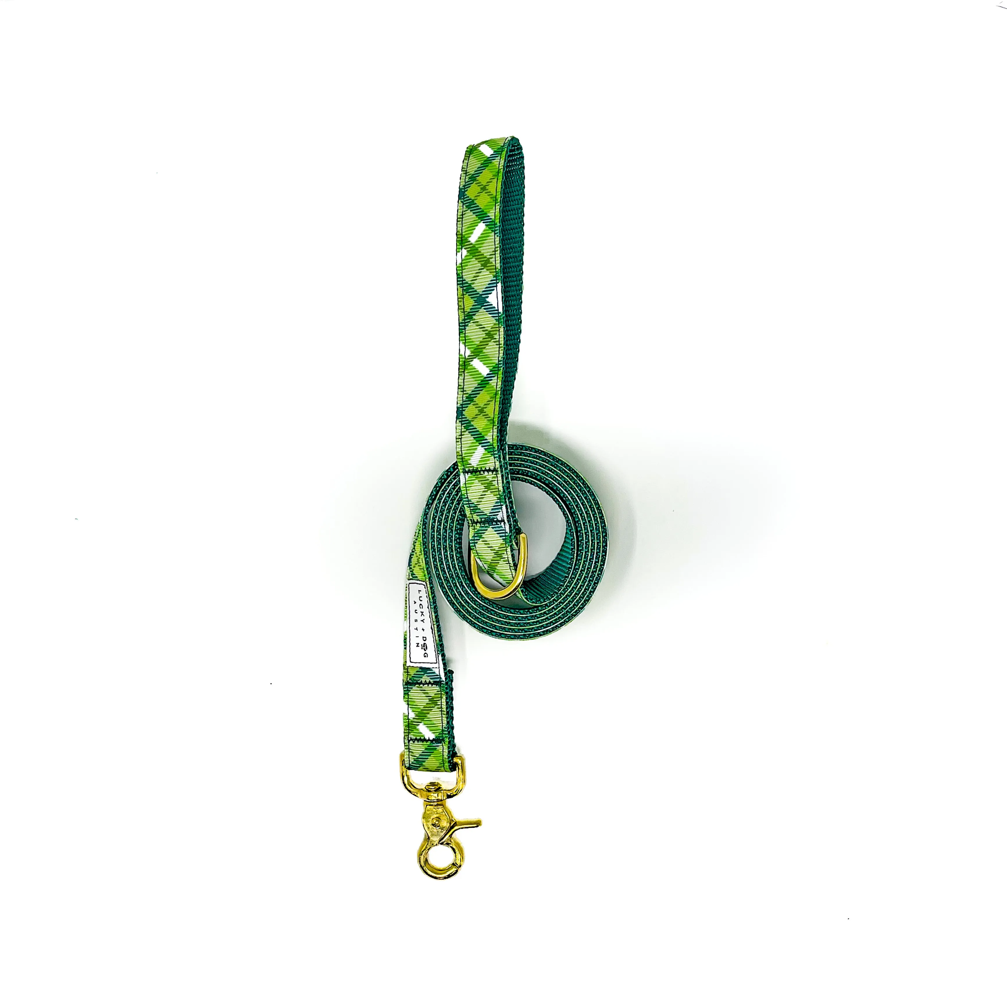 6 ft. Leash - St. Patty Tartan