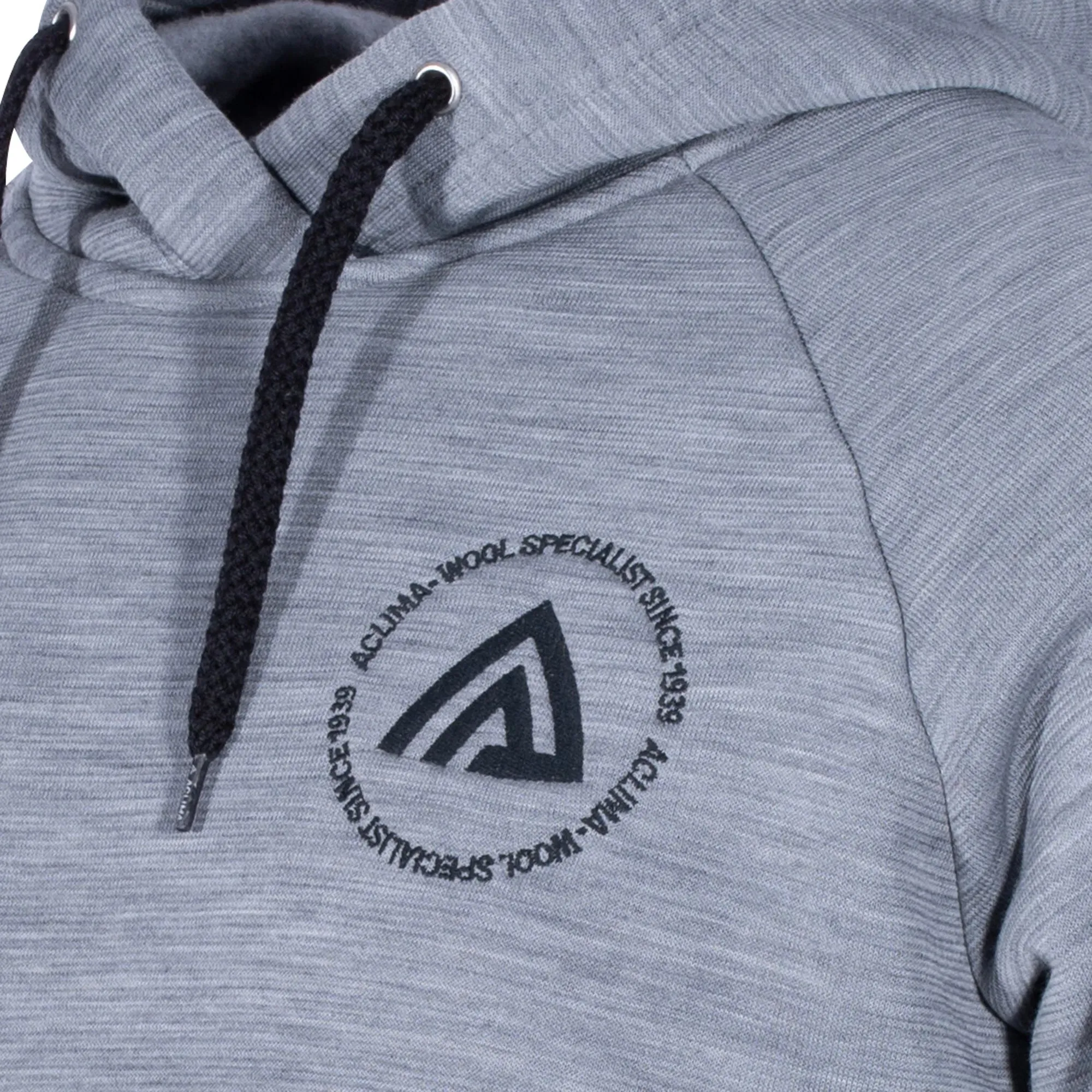 Aclima Hoodie FleeceWool grey melange
