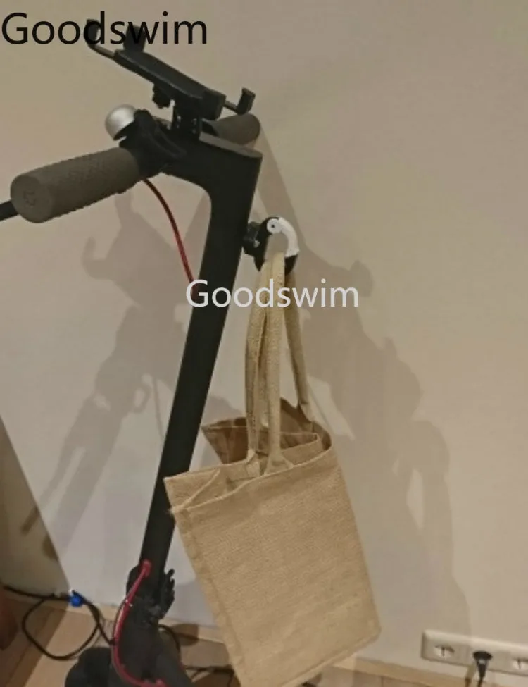 Aluminium Alloy Hanging Bag Hook Claw for Xiaomi Mijia M365 Electric Scooter Motorcycle Accessories(Red)