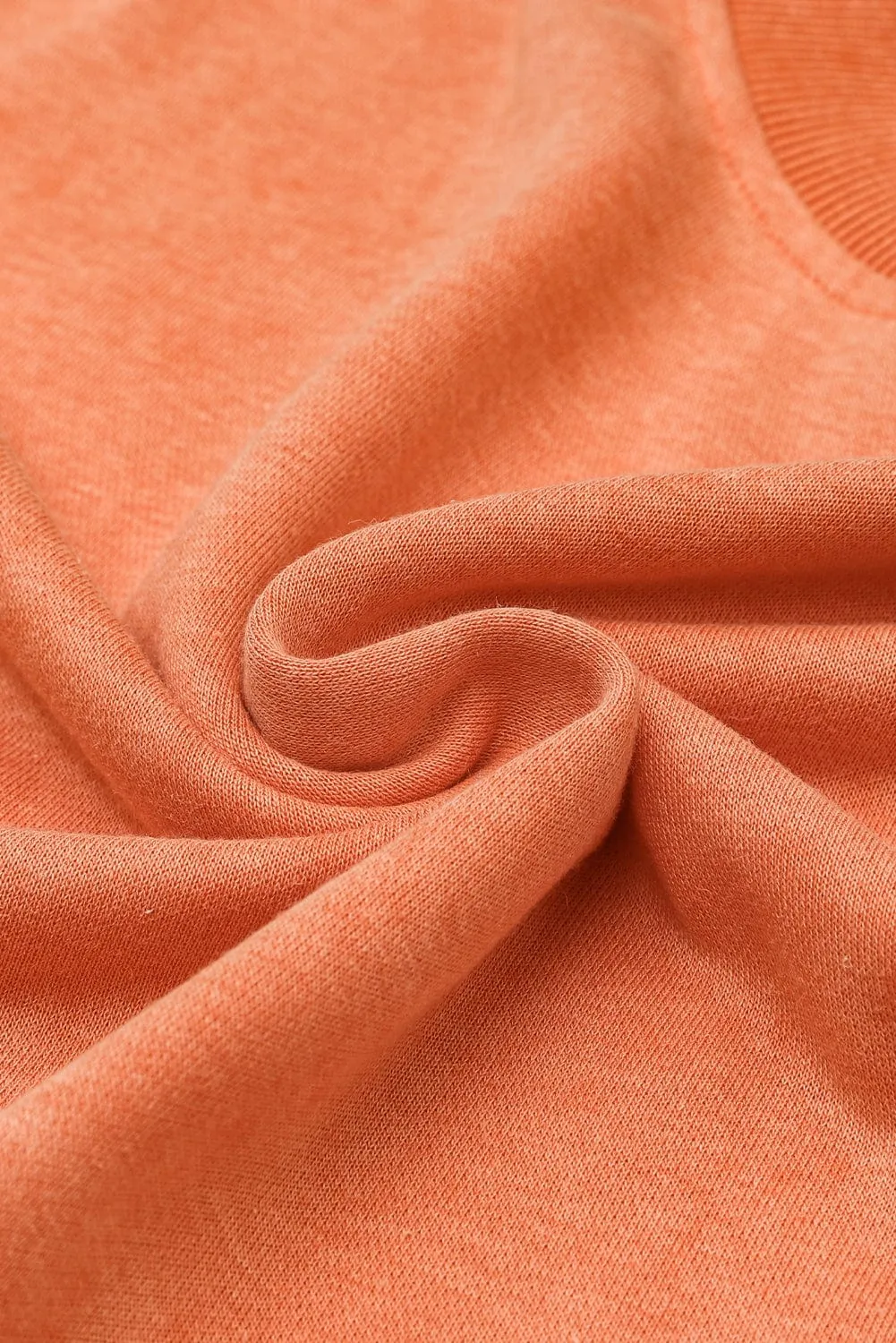 Autumn-Colored Oversized Sweatshirt