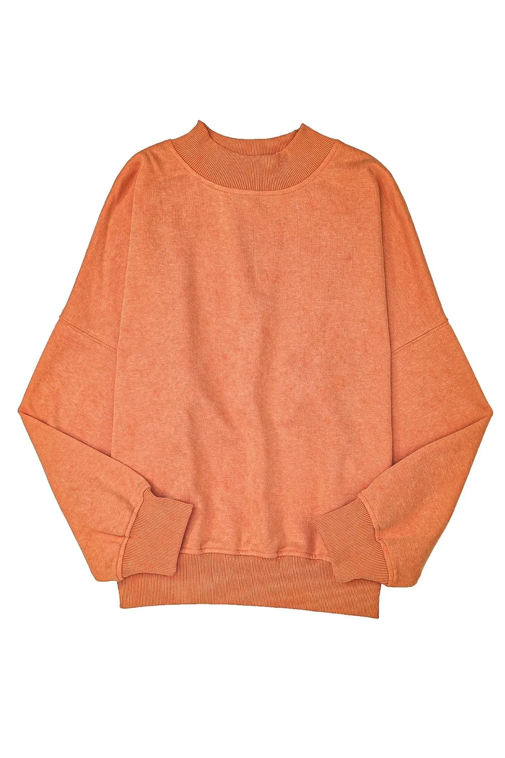Autumn-Colored Oversized Sweatshirt