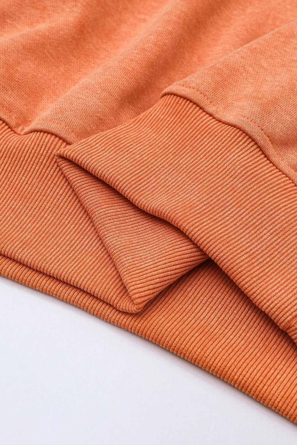 Autumn-Colored Oversized Sweatshirt