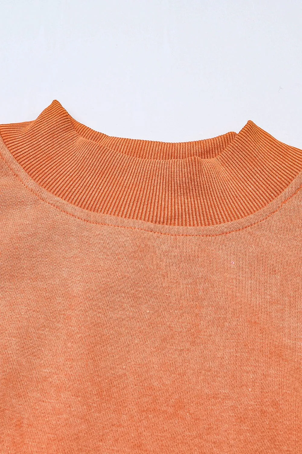 Autumn-Colored Oversized Sweatshirt
