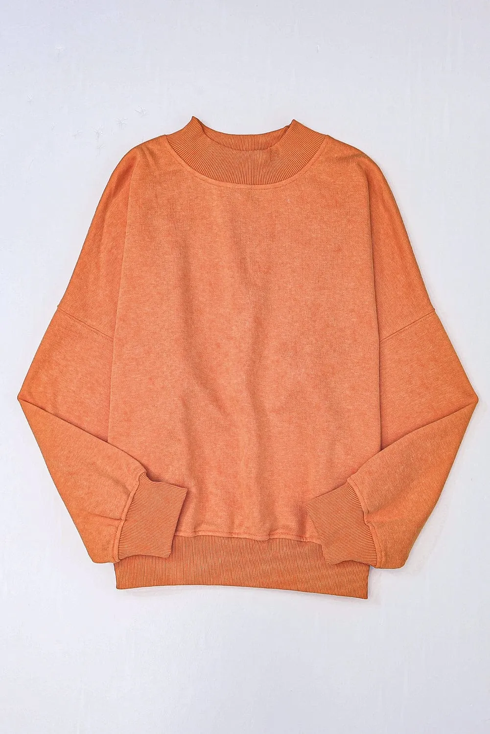 Autumn-Colored Oversized Sweatshirt