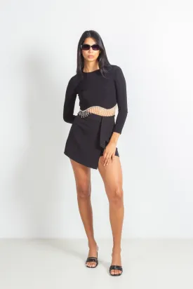 BELTED SKORT