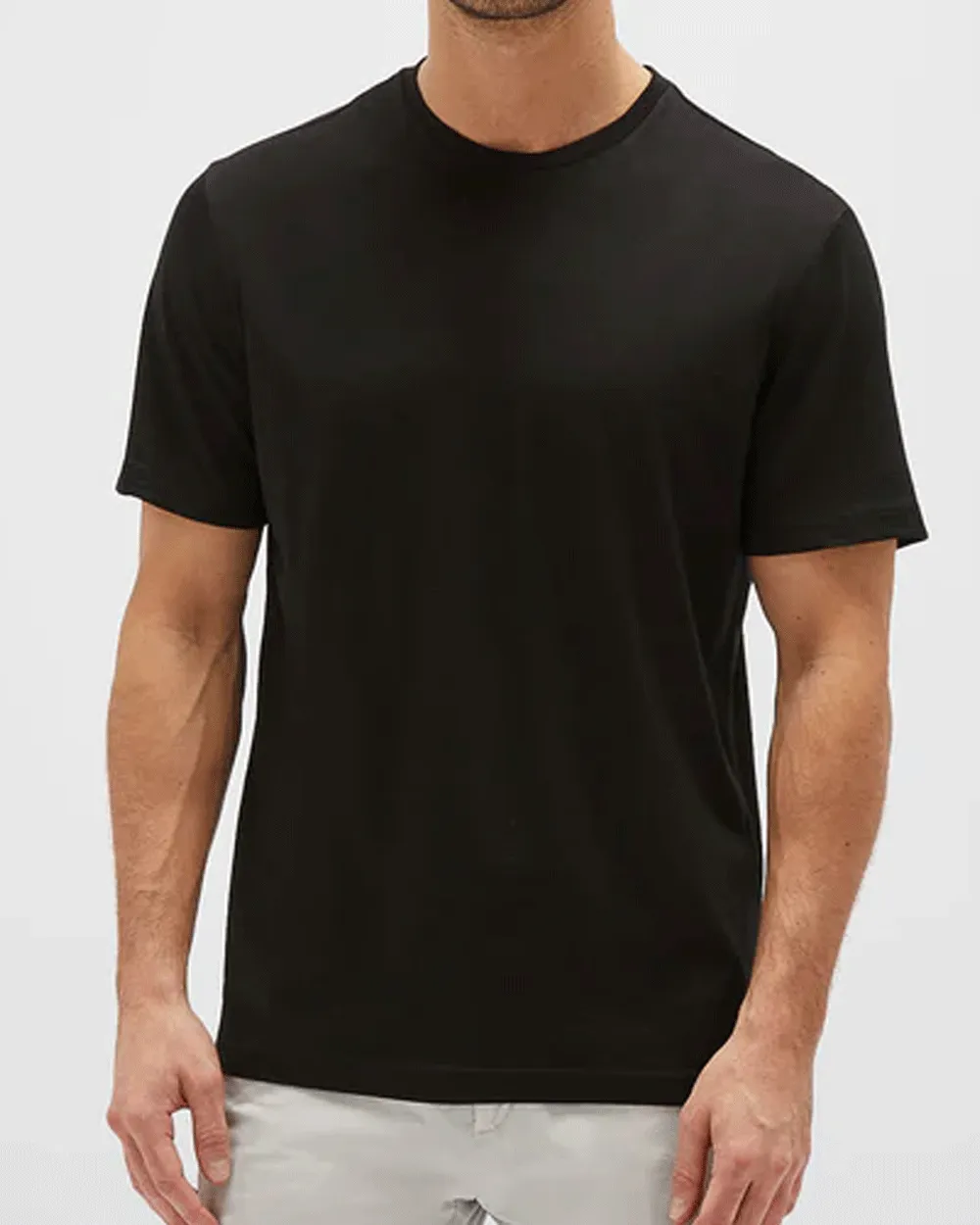 Black Linate Short Sleeve Shirt