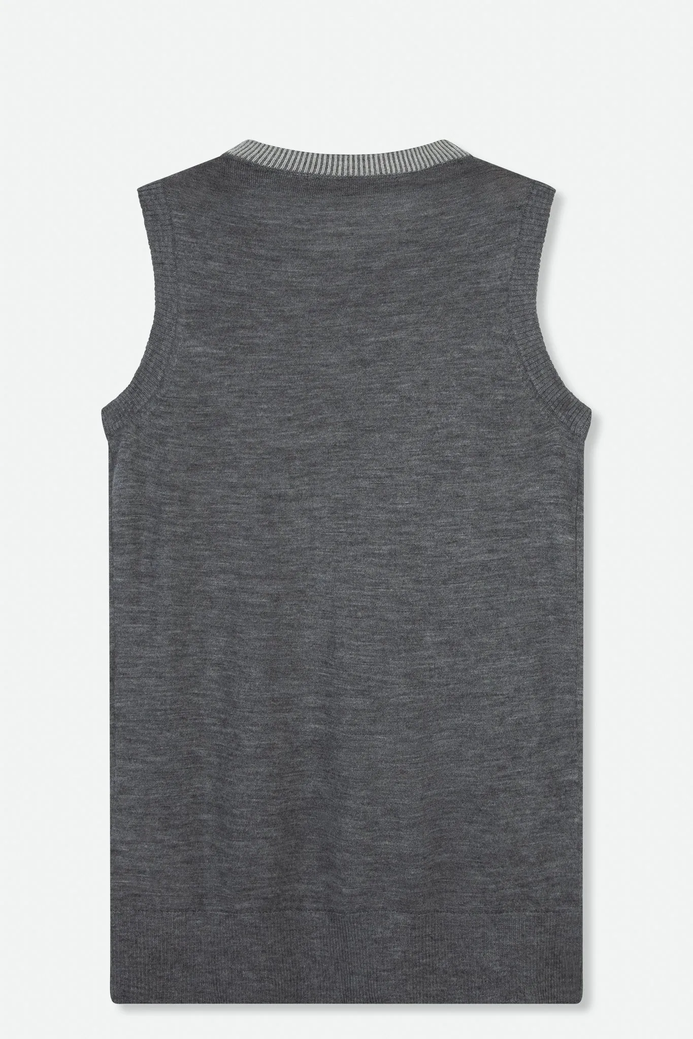 BRIELLE SLEEVELESS TANK IN FINE GAUGE CASHMERE
