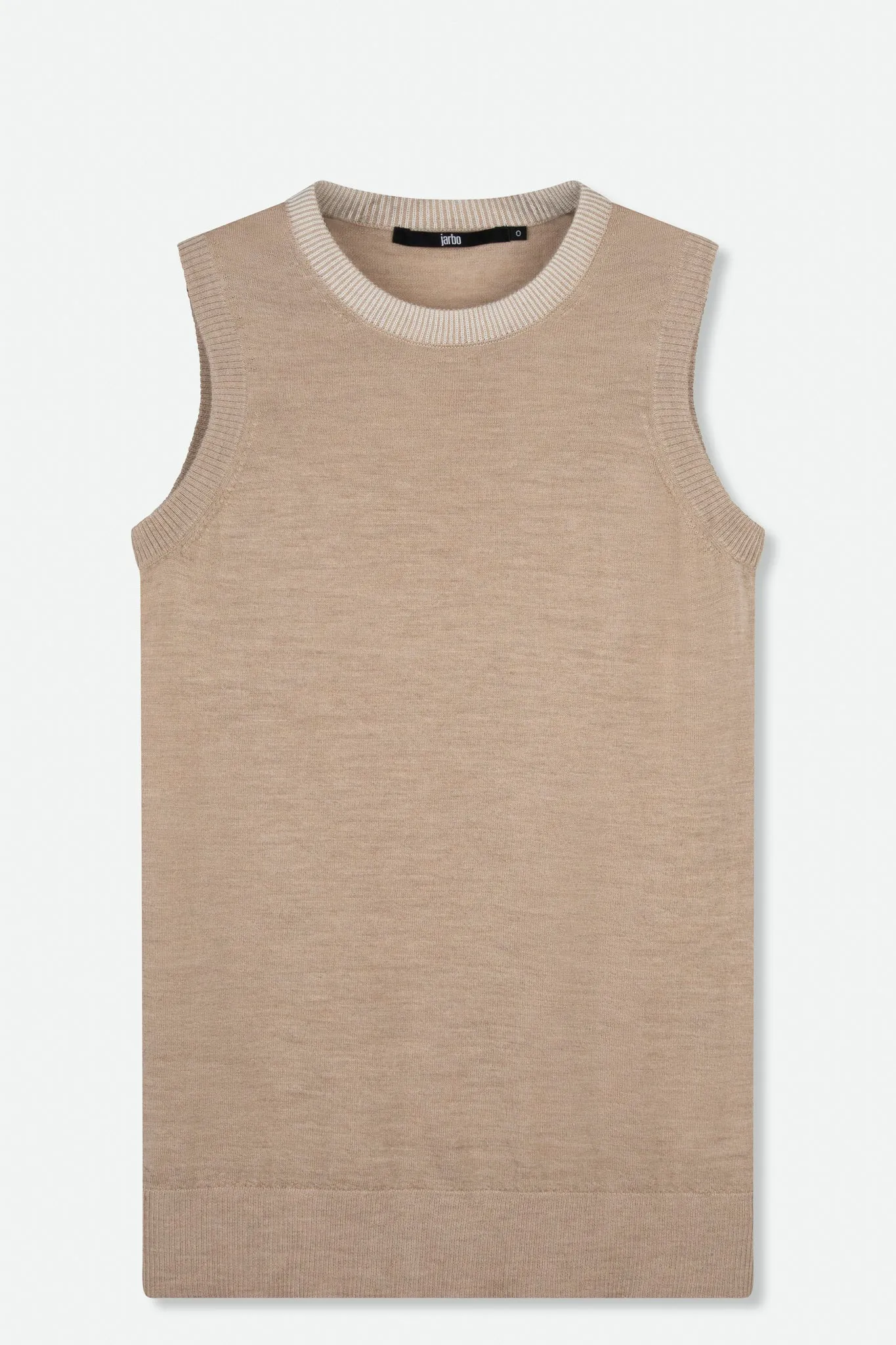 BRIELLE SLEEVELESS TANK IN FINE GAUGE CASHMERE