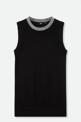 BRIELLE SLEEVELESS TANK IN FINE GAUGE CASHMERE