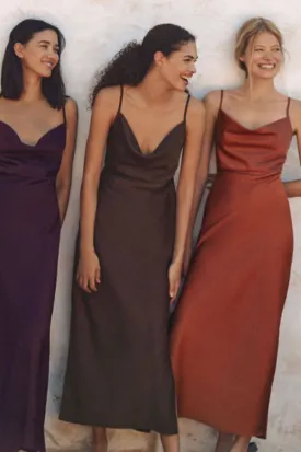 Cali Satin Dress
