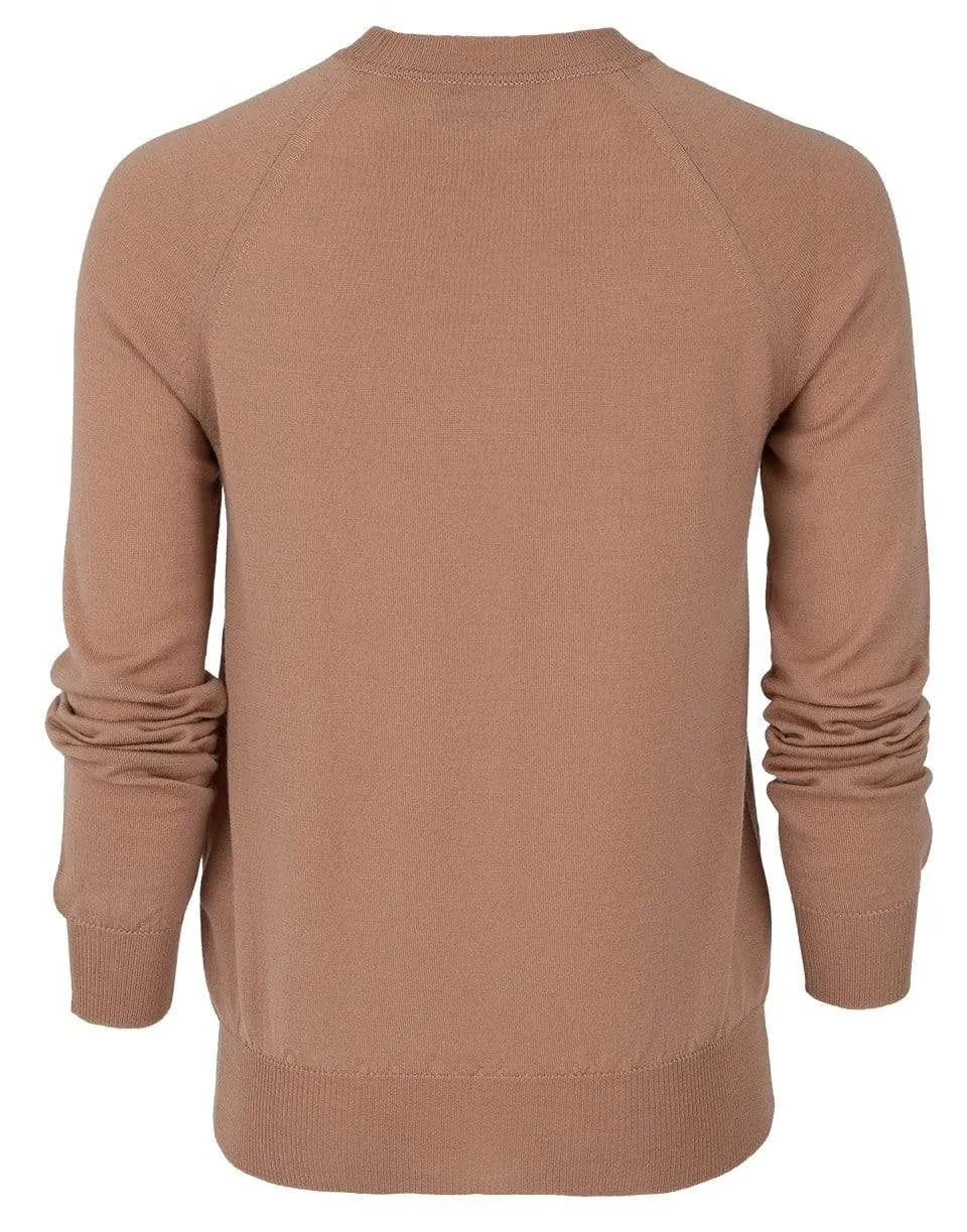 Camel Long Sleeve Pullover