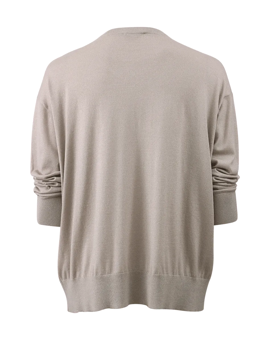 Cashmere Lurex Pullover