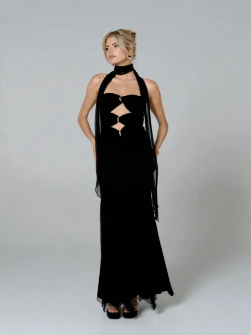 Cassandra Dress (Black)