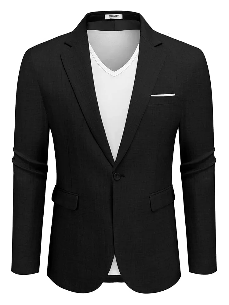 Casual One Button Suit Jackets (US Only)