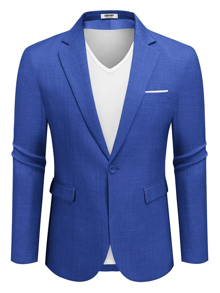 Casual One Button Suit Jackets (US Only)