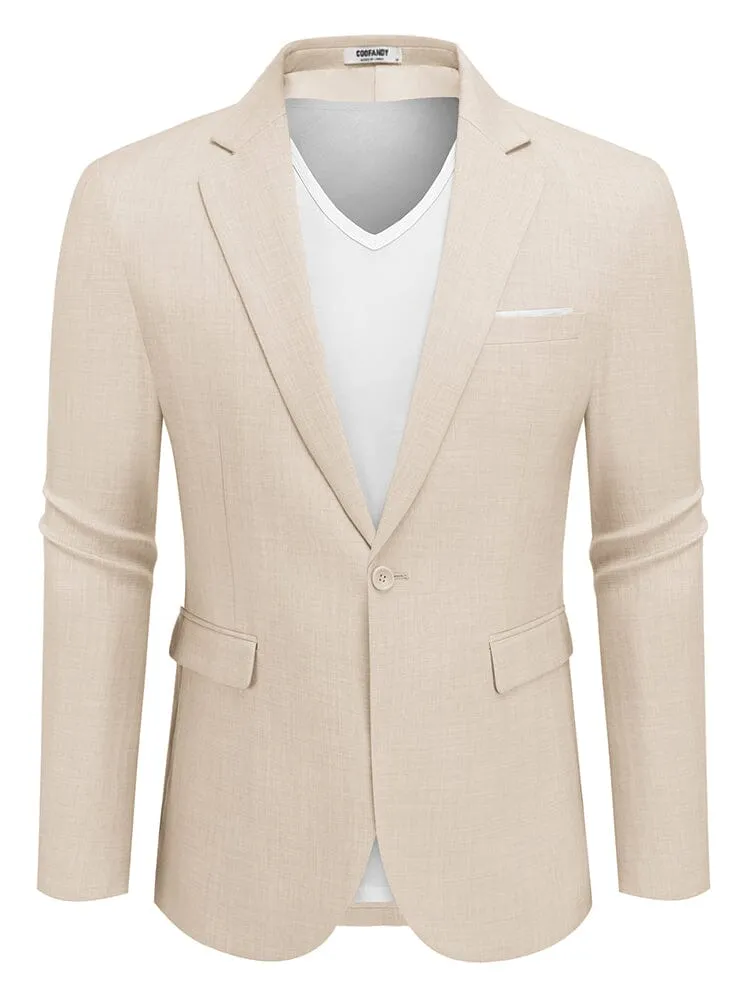 Casual One Button Suit Jackets (US Only)