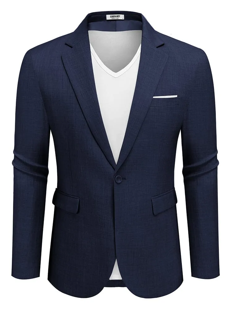 Casual One Button Suit Jackets (US Only)