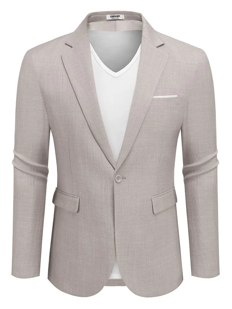 Casual One Button Suit Jackets (US Only)