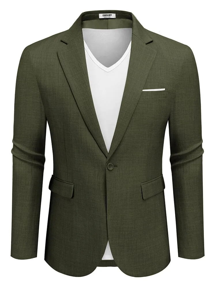 Casual One Button Suit Jackets (US Only)
