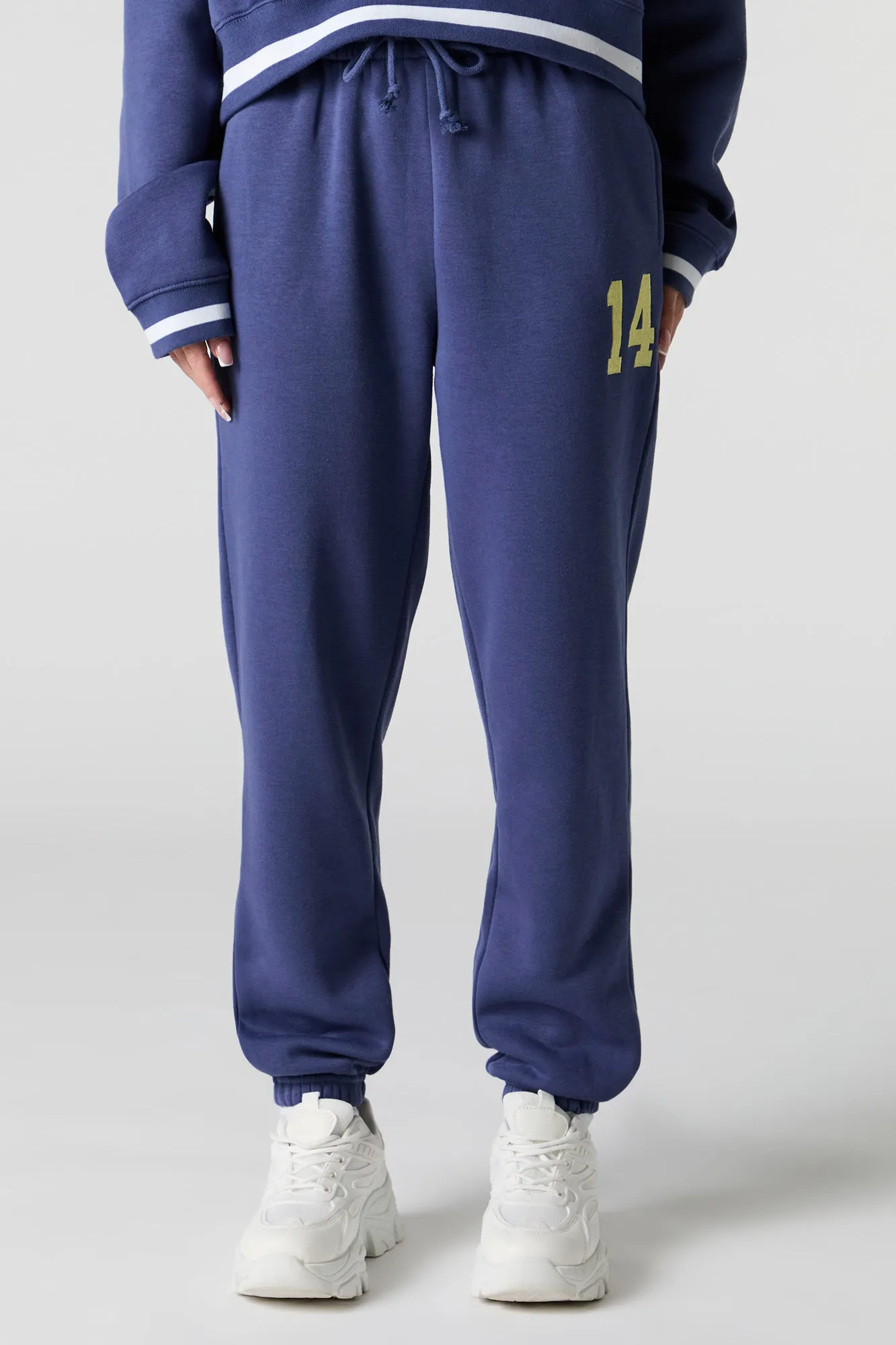 Chenille Embroidered Destination Jogger