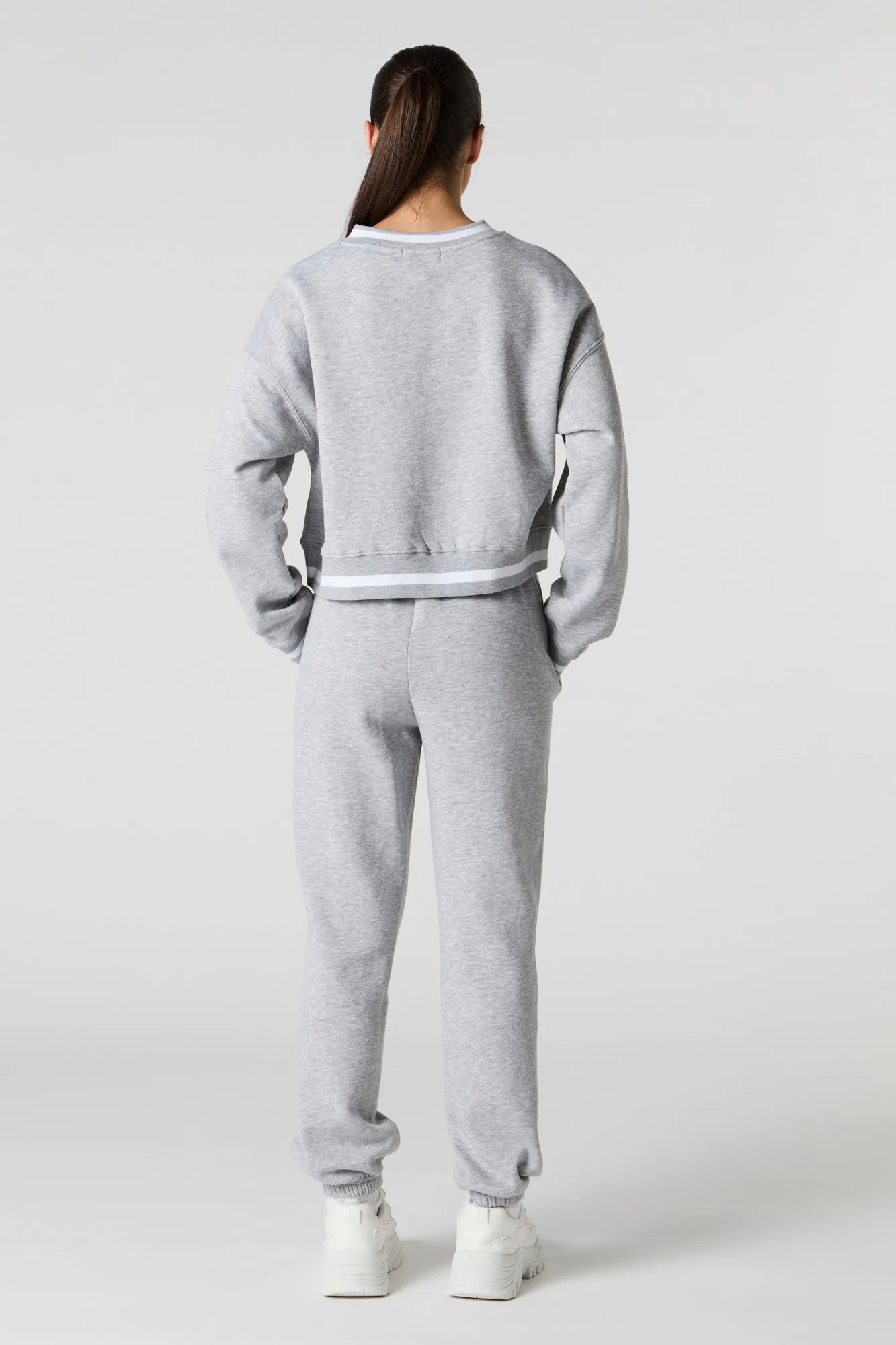 Chenille Embroidered Destination Jogger