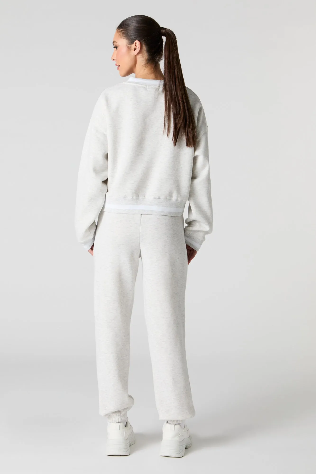 Chenille Embroidered Destination Jogger