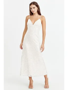 Cladele Sequins Slip Dress
