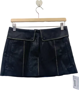 Couture Black Mini Skirt UK 8