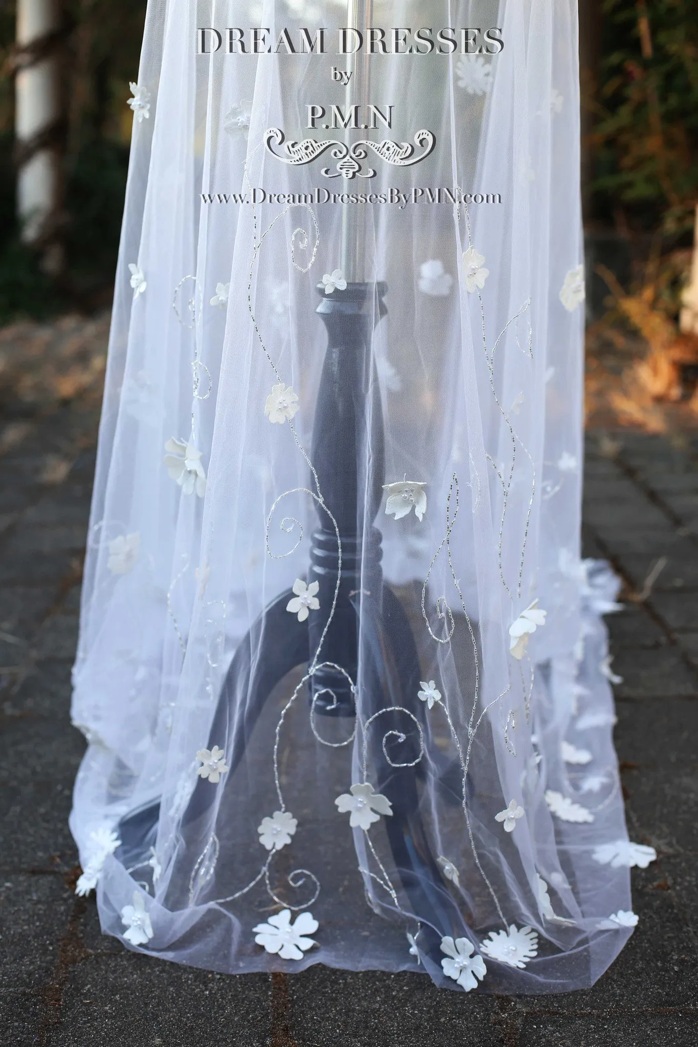 Detachable Tulle Skirt With Couture Detail (#Babita)