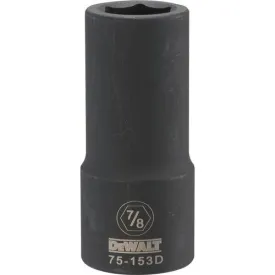 Dewalt DWMT75153OSP  -  3/4  DRIVE DEEP IMPACT SOCKET - 6 POINT 7/8''