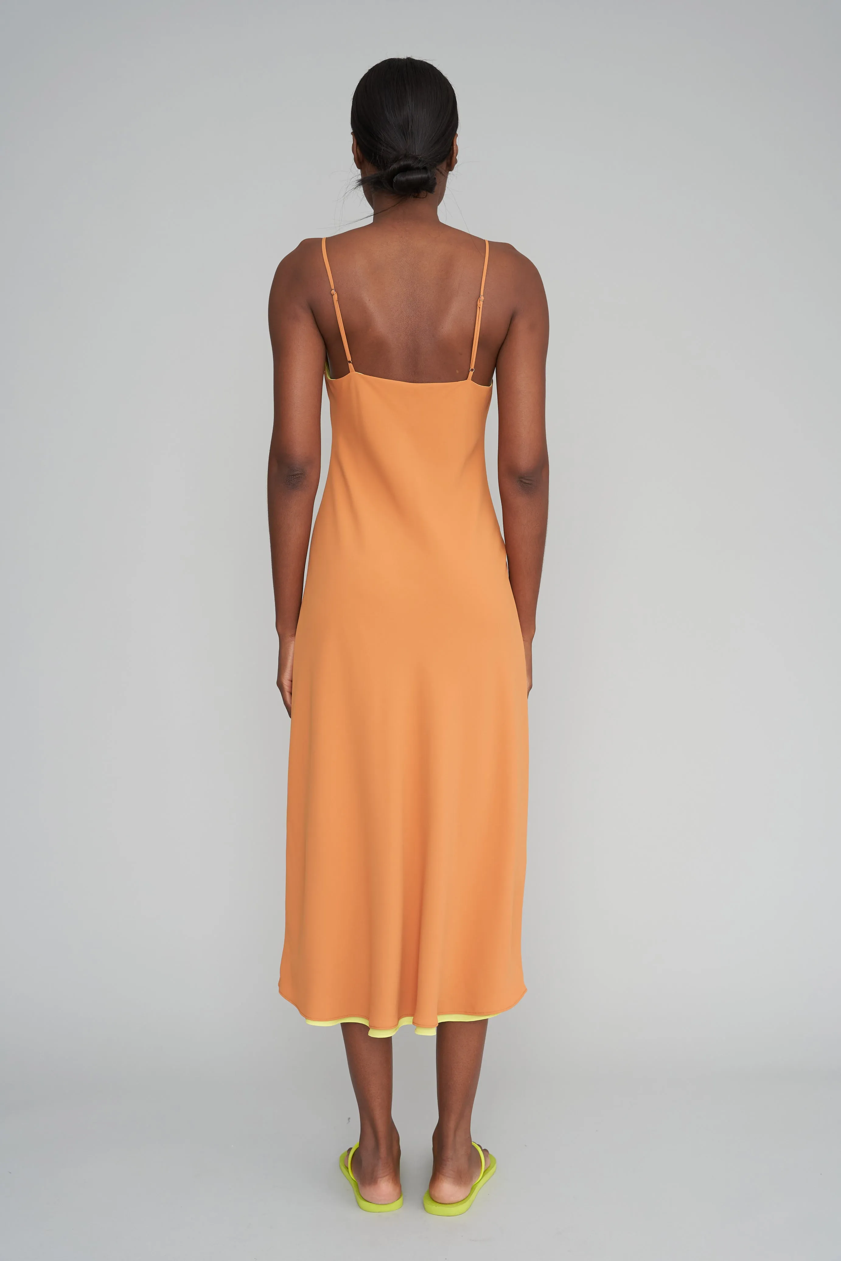 Double Bessette Slip Dress