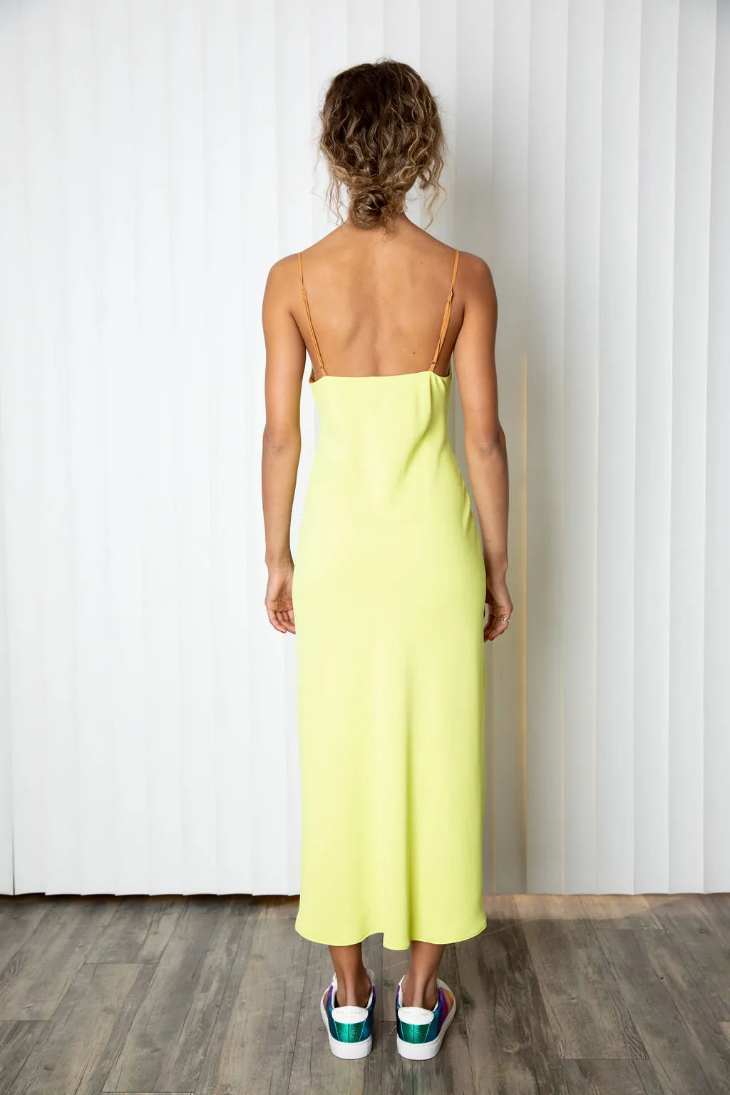 Double Bessette Slip Dress