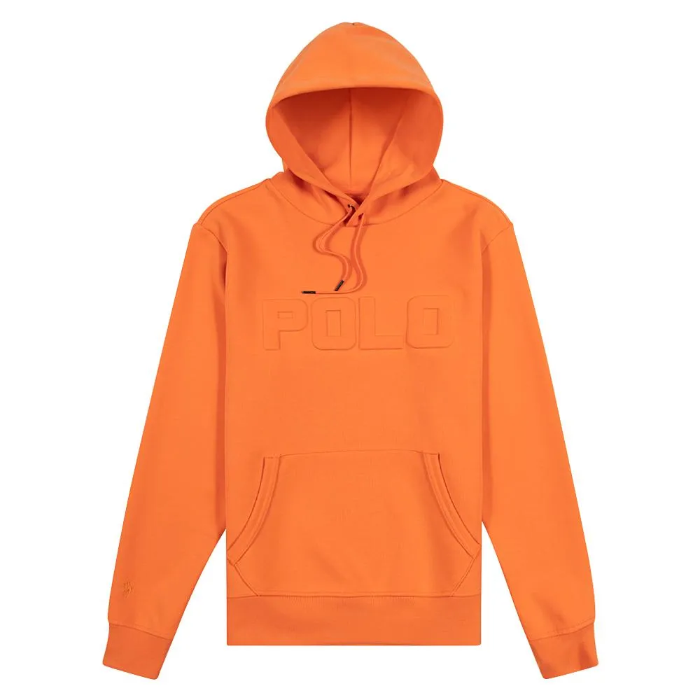 Double-Knit Pullover Hoodie | Orange