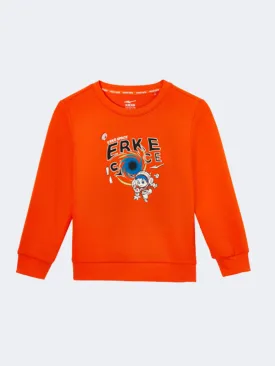 Erke Pullover Little-Boys Lifestyle Sweatshirt Bright Orange