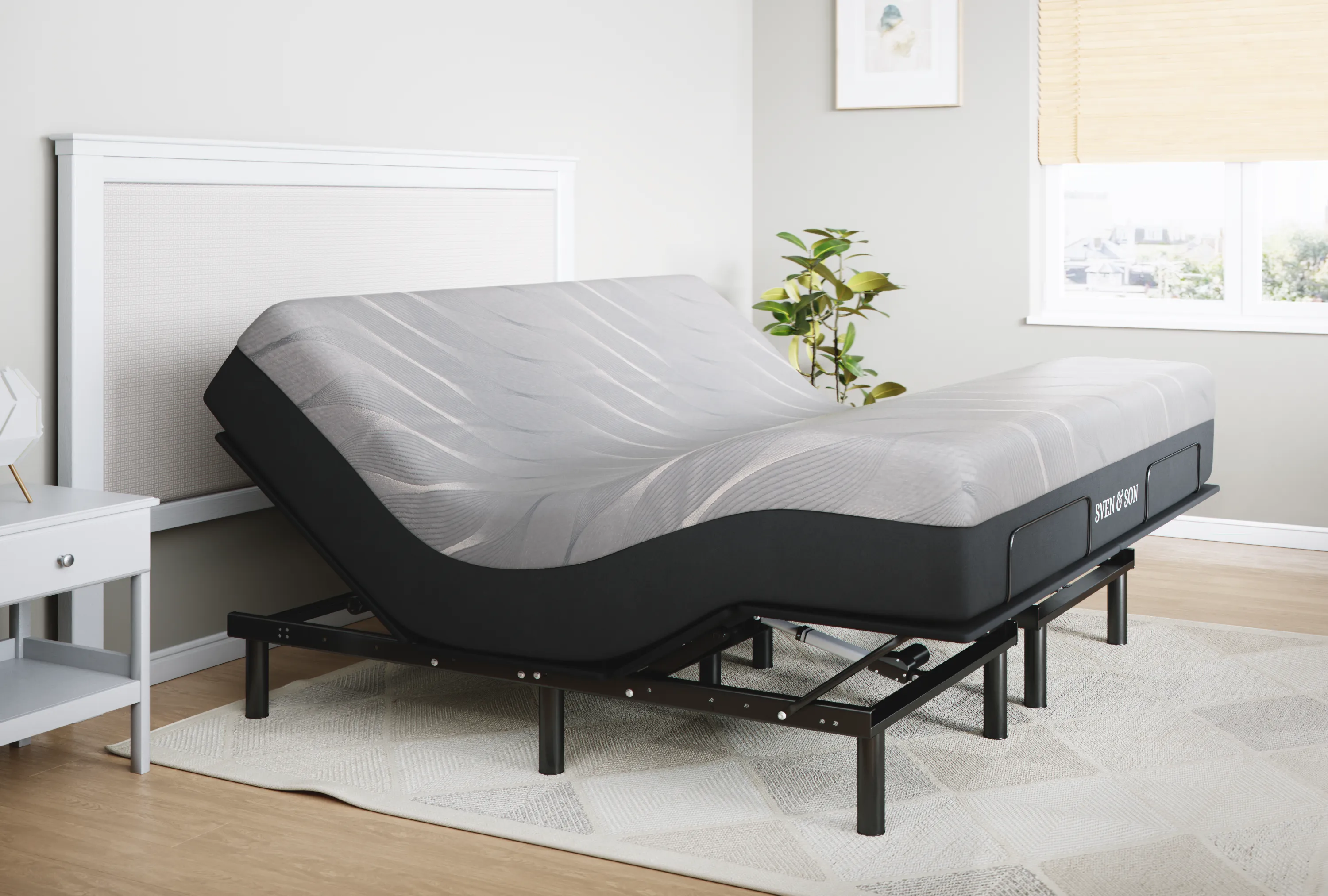 Essential Series Adjustable Bed Base   Choice of Mattress Bundle