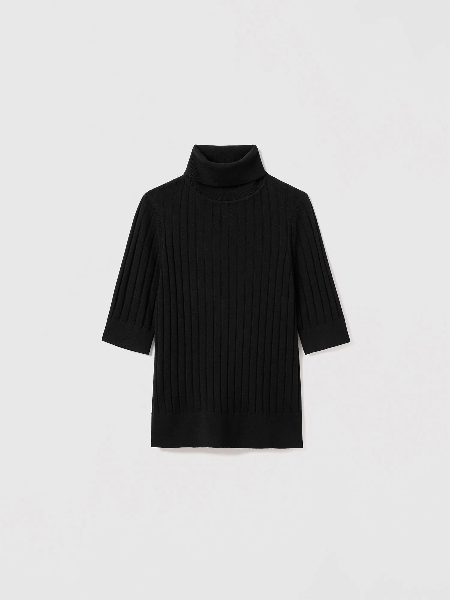 Extrafine baby merino turtleneck