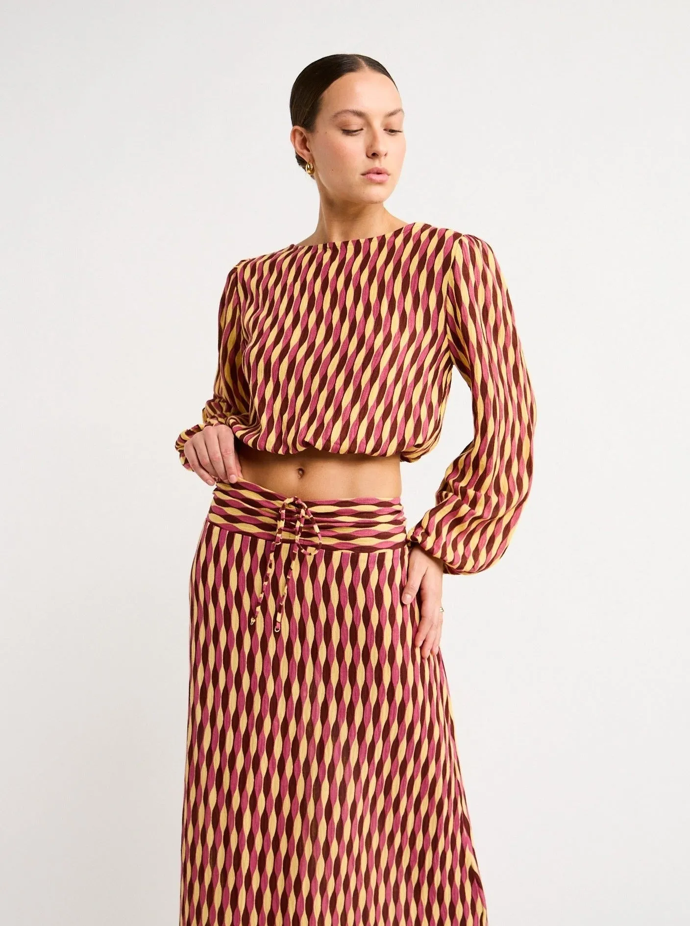 Faithfull the Brand Leonardo Skirt in Ziloto