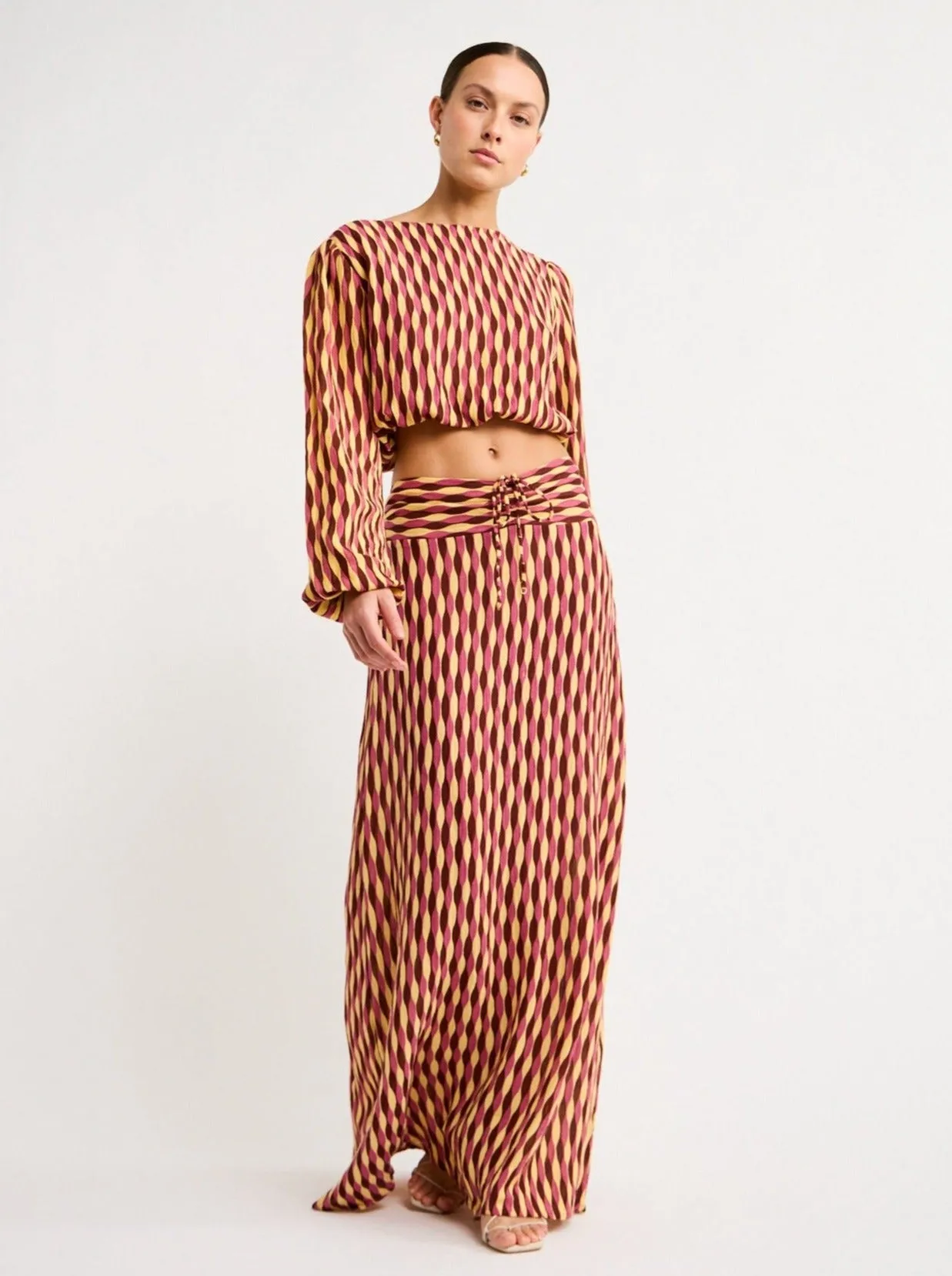Faithfull the Brand Leonardo Skirt in Ziloto