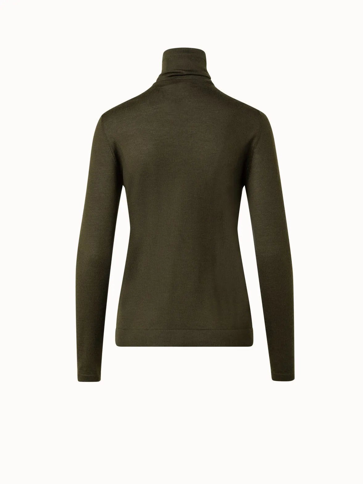 Fine Gauge Cashmere Silk Knit Pullover