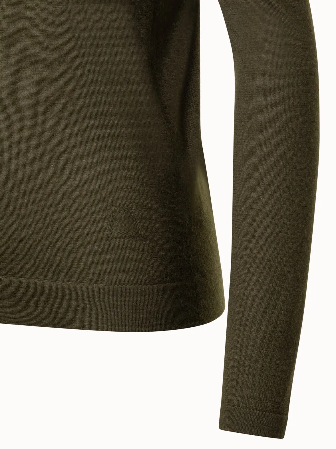 Fine Gauge Cashmere Silk Knit Pullover