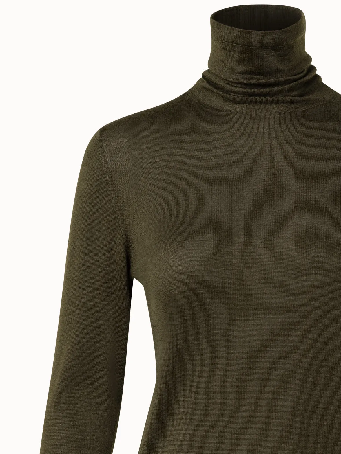 Fine Gauge Cashmere Silk Knit Pullover