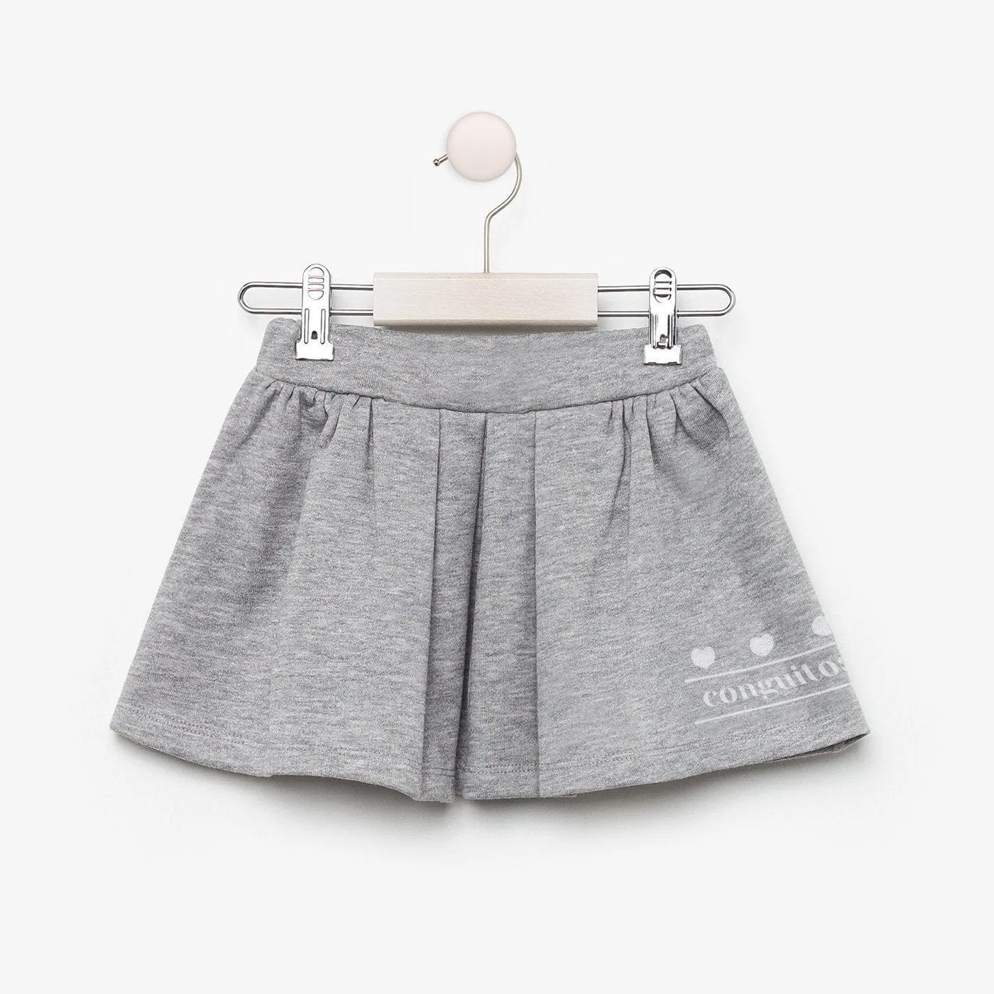 Girl's Grey Reflectant Skirt