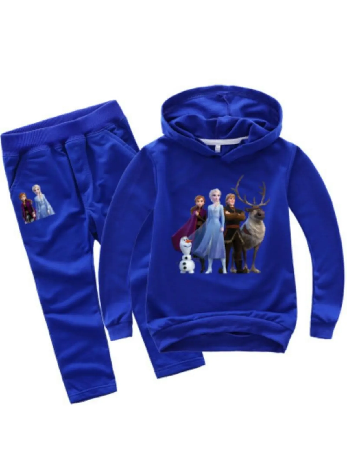 Girls  Hoodie and Pants Tracksuit Set