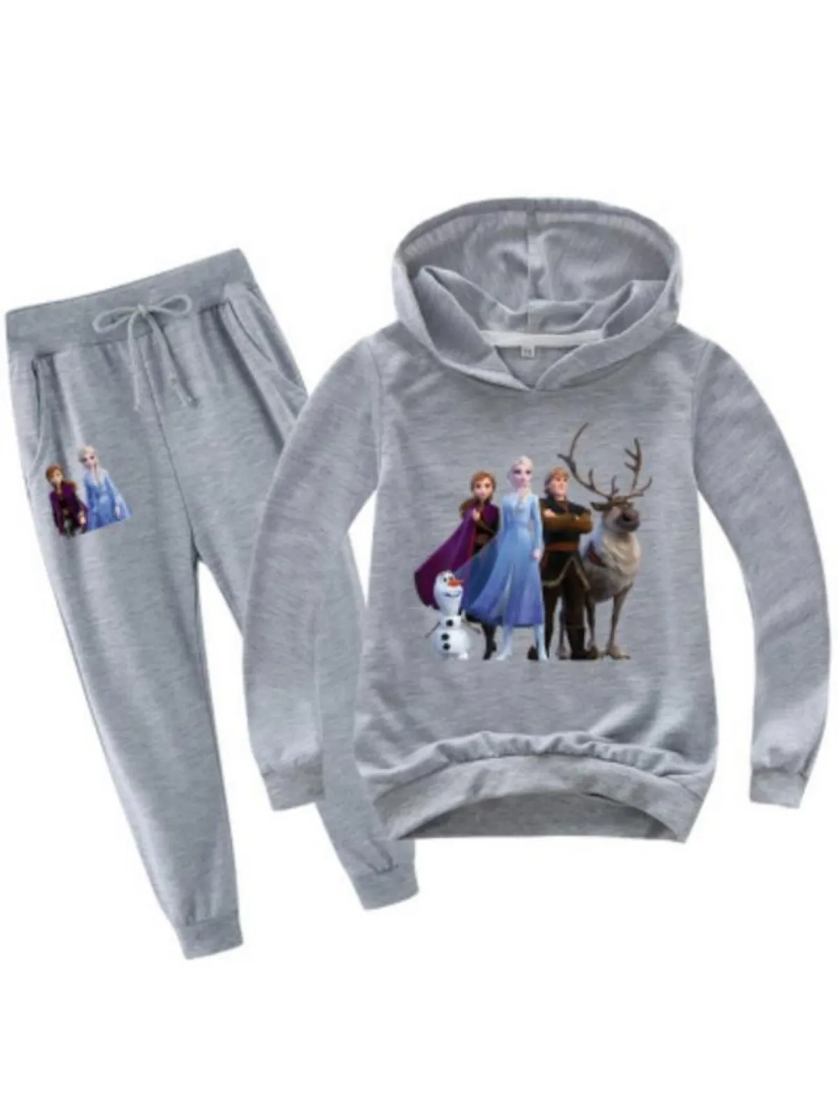 Girls  Hoodie and Pants Tracksuit Set