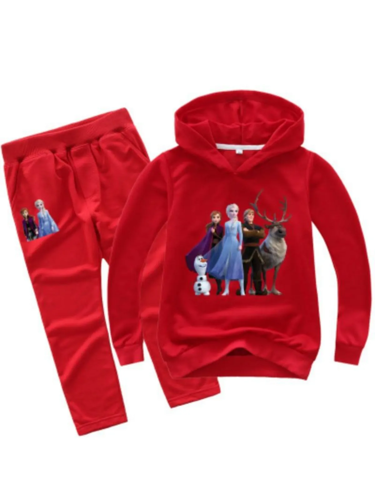 Girls  Hoodie and Pants Tracksuit Set