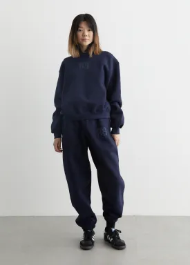 Glitter Essential Terry Sweatpants With Puff Logo
